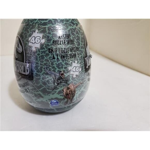 Jurassic World 46 Piece Mystery Dinosaur Puzzle in Egg Packaging Green - Picture 6 of 8